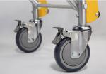Aluminum alloy material portable hospital emergency folding stretcher adult