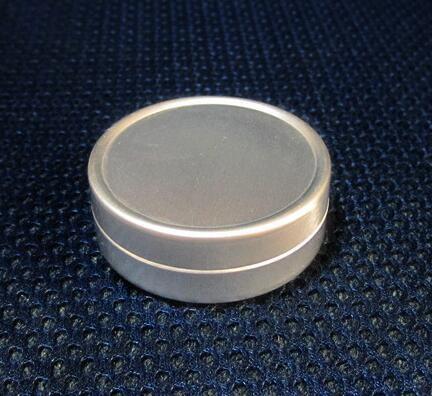 Aluminum Round Cosmetic Packaging/Cream Jar /Aluminum Jars With Press Cap-10G &
