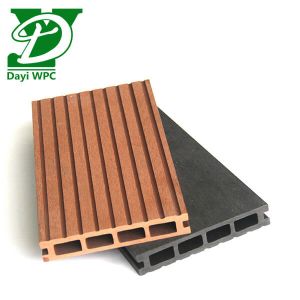 China Water Retardant Hollow Composite Decking For Outdoor Projects on sale