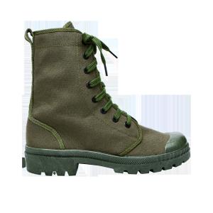 China Canvas Cotton Combat Tactical Boots Army Soldier Military Training Shoes factory