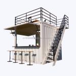 Chinese Design Style Container Coffee Shop for Modern and Functional