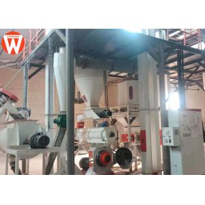Hammer Mill Crushing 3T/H Poultry Pellet Feed Plant
