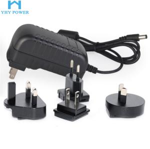 China Interchangeable Universal Power Adapter , Ac Dc Power Supply Adapter For CCTV / LED / Digital factory