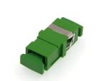 SC Simplex Fiber Optic Adapters Flangeless Blue Green Beige Aqua Violet Color
