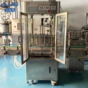 China 6 Head Bottle Liquid Filling Machine Water Juice Sauce Honey Filling And Capping Machine factory