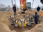 Quick Assembly Hydraulic Pile Breaker KP Series For 350-450mm Piles