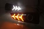Car DRL LED Daytime driving Lights extra for Honda City aftermarket