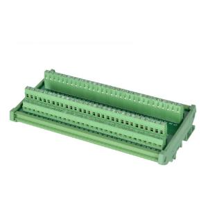China 64 ways Wiring Connection Plate Terminal Blocks Distribution Board Din Rail Mount factory