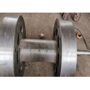 China Removable Half Split Lebus Grooved Sleeves For Winch Drum on sale