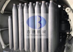 China 5 - 7mm Thickness SISIC Material Flaming Tubes With High Thermal Conductivity factory