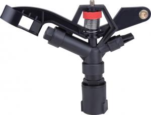 China 1 Inch Rainbird Impulse Sprinkler Head Falt Nozzle 2 Ways SPray 360 Gear Drive on sale