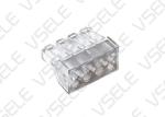 10PCS Quick Wiring 8 Port PA66 Push Wire Terminal Block