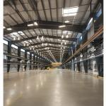 High Rise Modular Steel Frame Construction Factory , Modern Steel Structure