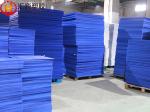 18"x24" Correx Fire Retardant Sheets , Blue Corrugated Plastic Sheets
