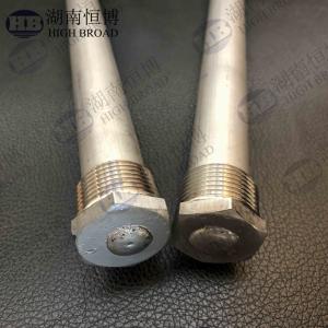 China Zinc Aluminum AZ63 AZ31 Magnesium Anode Rods 9mm-26mm Diameter Malleable Corrosion Resistant factory