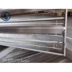 Custom Ss316l Wedge Wire Screen Panels For Sediment Filtration