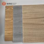 Noise Reduction Woodgrain Print PET Decorative Acoustic Panels 9mm Thick