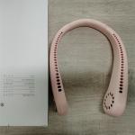 3.7V 1800mAh Portable Fan Wear Around Neck Push Button Control