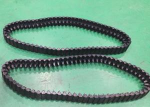 China 75mm Wide Rubber Fiber small snowmobile track 68 Links factory