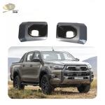 ABS Exterior Body Kits Car Fog Light Cover For Hilux Revo Rocco 2021