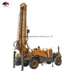 300m Deep Diesel Engine Dth Portable Well Drilling Rig