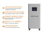 EU ORIGINAL Seplos 3.0 Bms 48V 280ah With 2A Active Balancer DIY Battery Kits