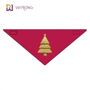 China Comtim Christmas Dog Bandana Scarf Triangle Kerchief Bids For Small Medium Large Dogs &amp; Cats, Pet Accessories Decoration factory