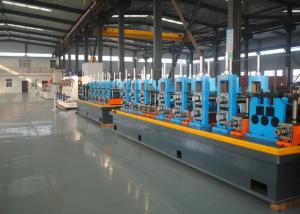 China 21 - 63mm Diameter ERW Pipe Mill / Stainless Steel Tube Mill factory