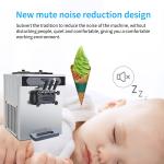 BT-32ftb Desktop 3 Flavors Soft Ice Cream Machine Ice Cream Maker