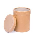 OD 31cm OH 40cm Fiber Storage Drums Round Cardboard Drums And Barrels