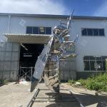 Stainless Steel Sculpture Bee With Mirror Polishing