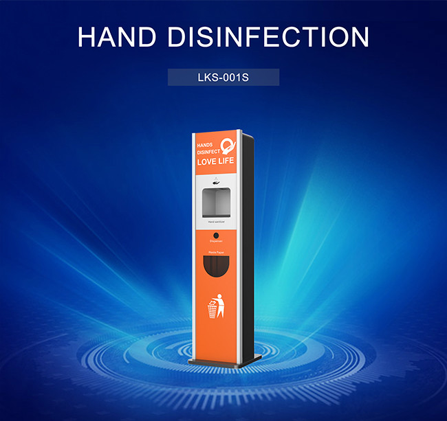 4G Free Standing Hand Sanitizer Stations Large Capacity 1000ml