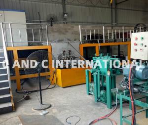 China Touch Control 380V 80KW 60mm Brass Bar Casting Machine factory