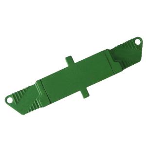 China E2000 Fiber Optic Network Adapter Ceramic Sleeve Plastic Housing 0.2dB Insertion Loss factory