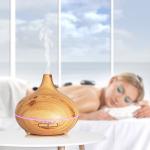 Essential Oil DC 24V 0.65A Wood Aromatherapy Diffuser For Home