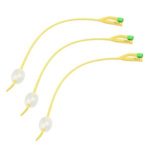 China Medical Latex Urine Suction Catheter , 8Fr Two Way Foley Catheter factory