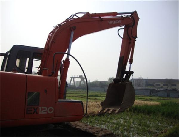 used 120-5 hitachi excavator for sale with good condition engine ,low price,high