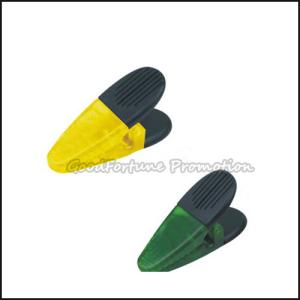 China customed printed logo promotion Eco ABS fridge magnetic paper file clips holder factory