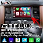 Infiniti QX80 OEM style Android auto wireless carplay upgrade solution