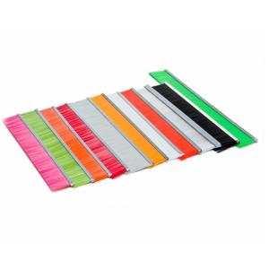 China Customizable Sturdy Metal Back Straight Strip Brush factory