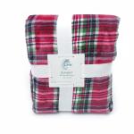 Customized Printed Flannel Receiving Blanket , Plush Throw Blanket For Baby /