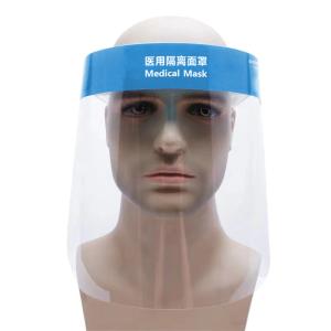 China High Definition Surgical Face Shield Against Virus , Anti Fog Protective Face Shield factory