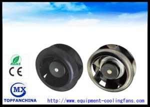 China 225mm × 99mm Backward Curved DC Centrifugal Fan / DC Duct Inline Cooling Fan factory