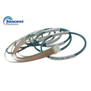 Durable 96 CH Optical Fiber Array Low Insertion Loss For PLC Splitters