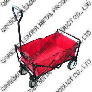 China China Manufacturer of Folding Utility Wagon with red 600D Polyester single-layer bag - TC1011 factory