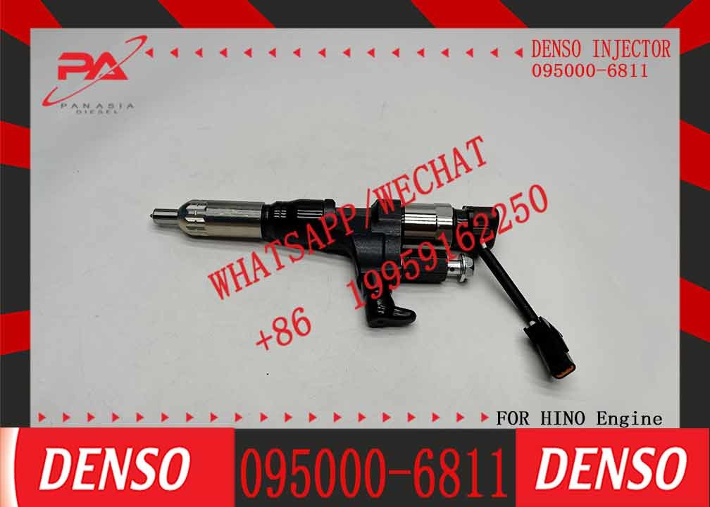 diesel common rail injector 095000-6602 095000-6753 095000-6811 for H-INO J08C J08E 500 Series 23670-E0040 23670-E0030