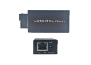 China 10/100Mbps Fiber Media Converter With Ethernet Port And Fiber Port factory