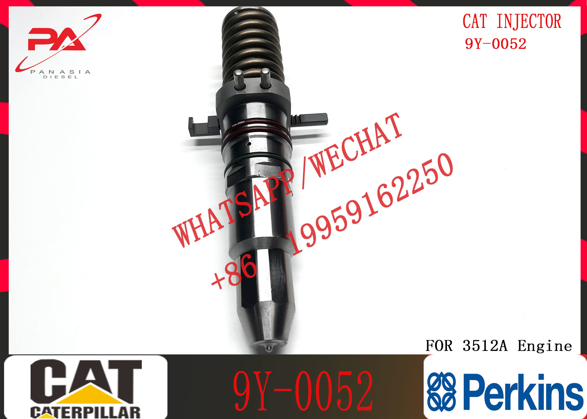 Fuel Injectors 9Y-0052 7E-6408 7E-3384 0R-3052 OR-3052 7C-4175 OR-3051 7E-9983 9Y-4544