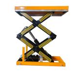 2000kg Double Scissor Lift Cart 1300mmx850mm Max Height 70.08in