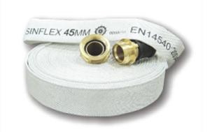 China EC / MED Approved SOLAS Marine PVC Lining Fire Hose EN14540 factory